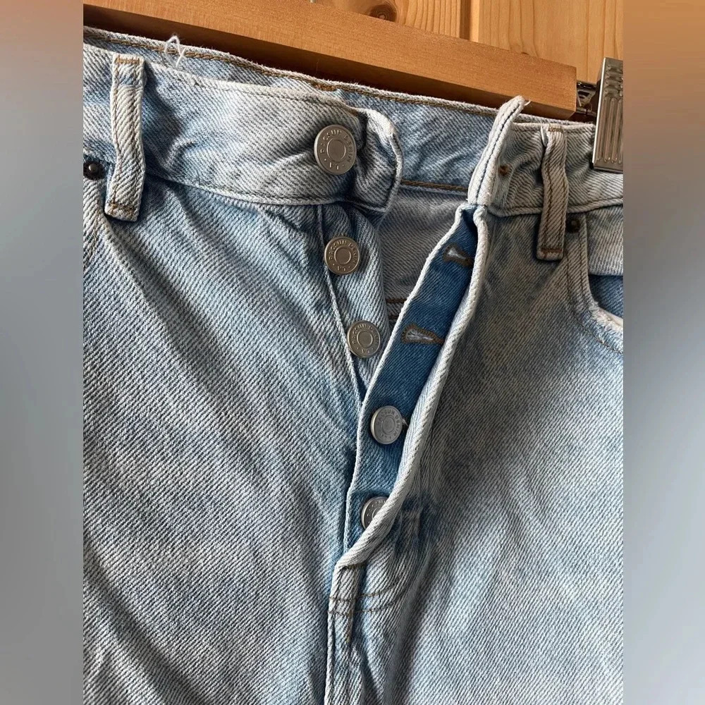 PacSun Patches Straight Leg Jeans- Size 26 - Picture 3 of 5